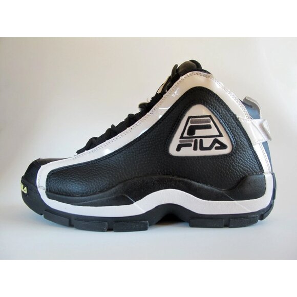Fila 96 Grant Hill 2 Black & White Shoes Men\'s sz 10.5 stackhouse 1VB90031-019 main image 8